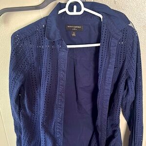 Banana Republic Classic Fit Navy Shirt